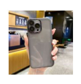 Transparent Black Case For iPhone 15/14 pro max