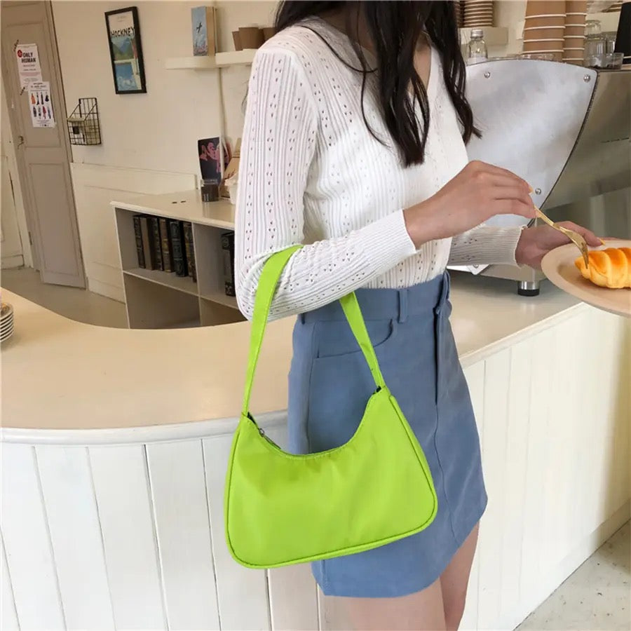 Green Under arm Handbag