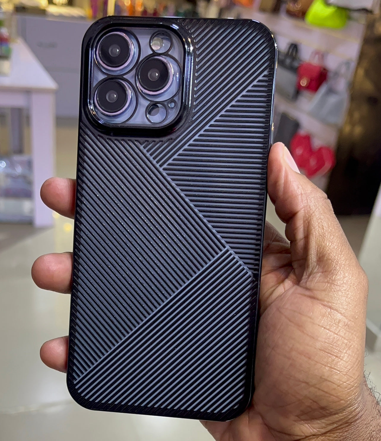 Black Pc Case For iPhone 14 ProMax