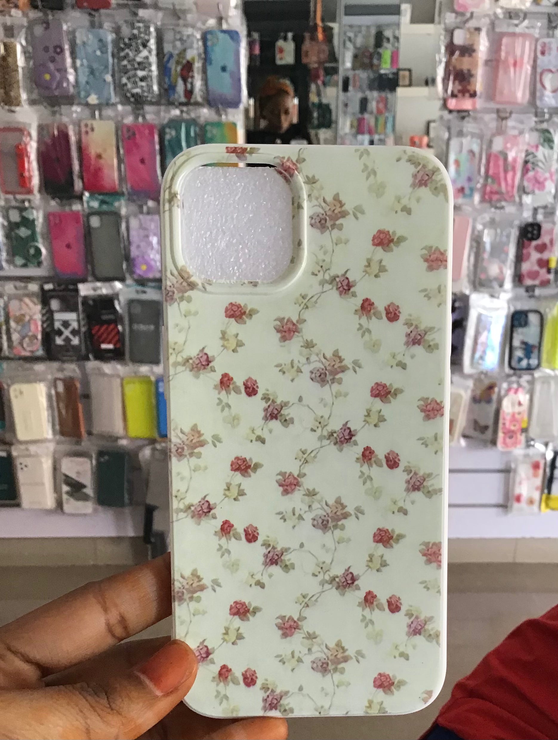 French Rose Flower Case Case For iPhone 14 Pro Max