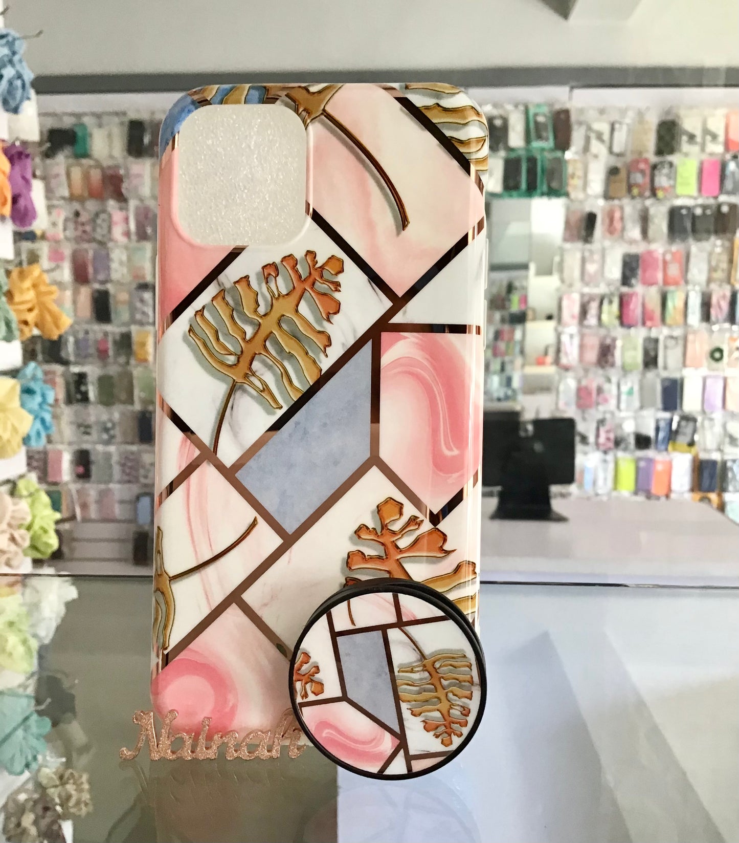 Floral Lazer Case For iPhone