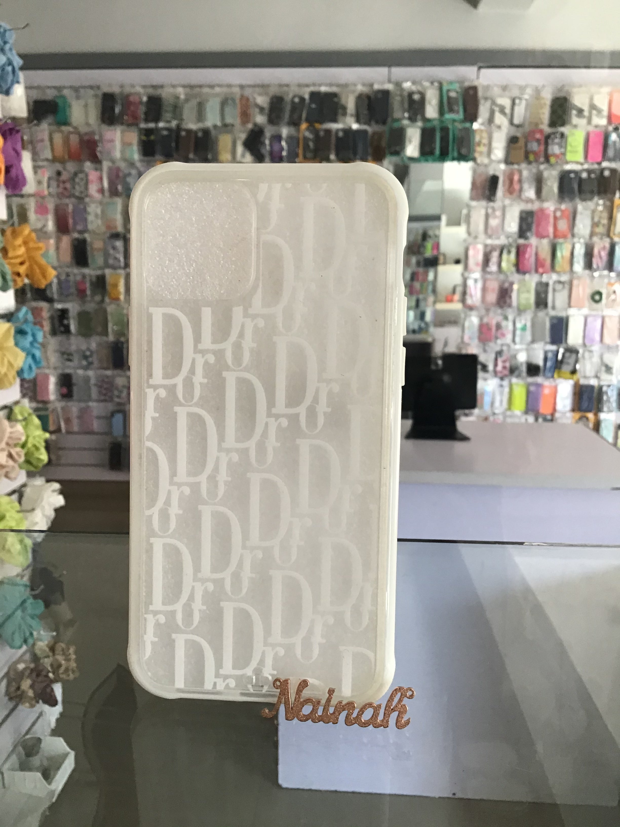 D White Case For iPhone 11 Pro Max