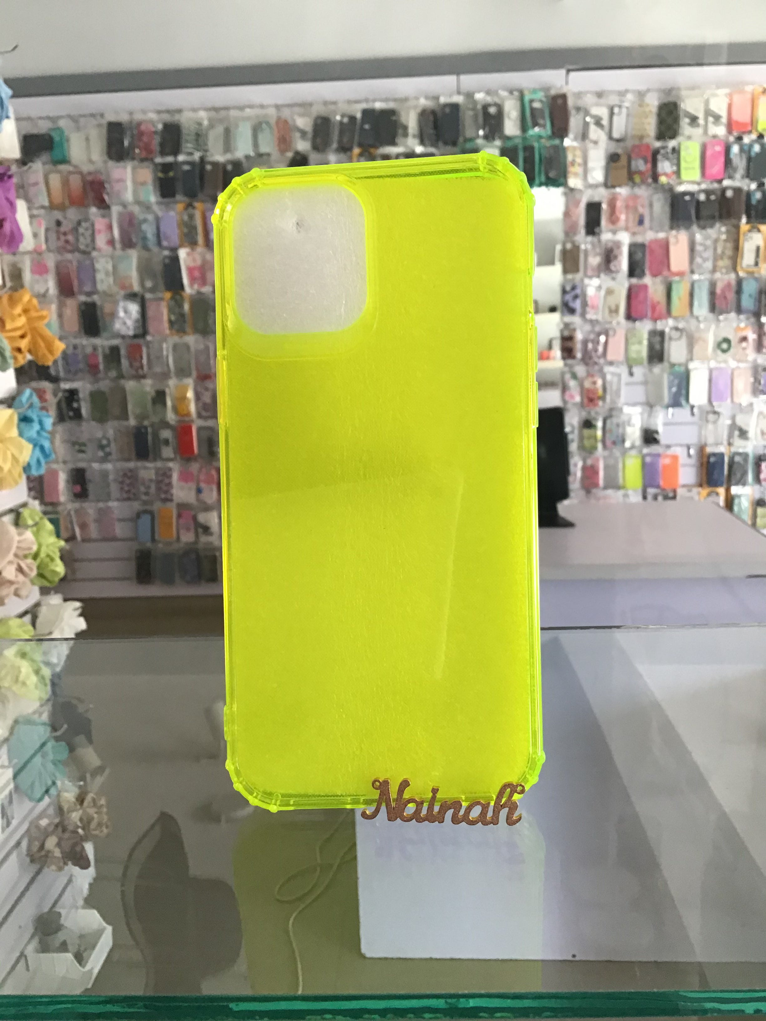 Yellow With Bumper Edge Case For iPhone 12 Pro Max