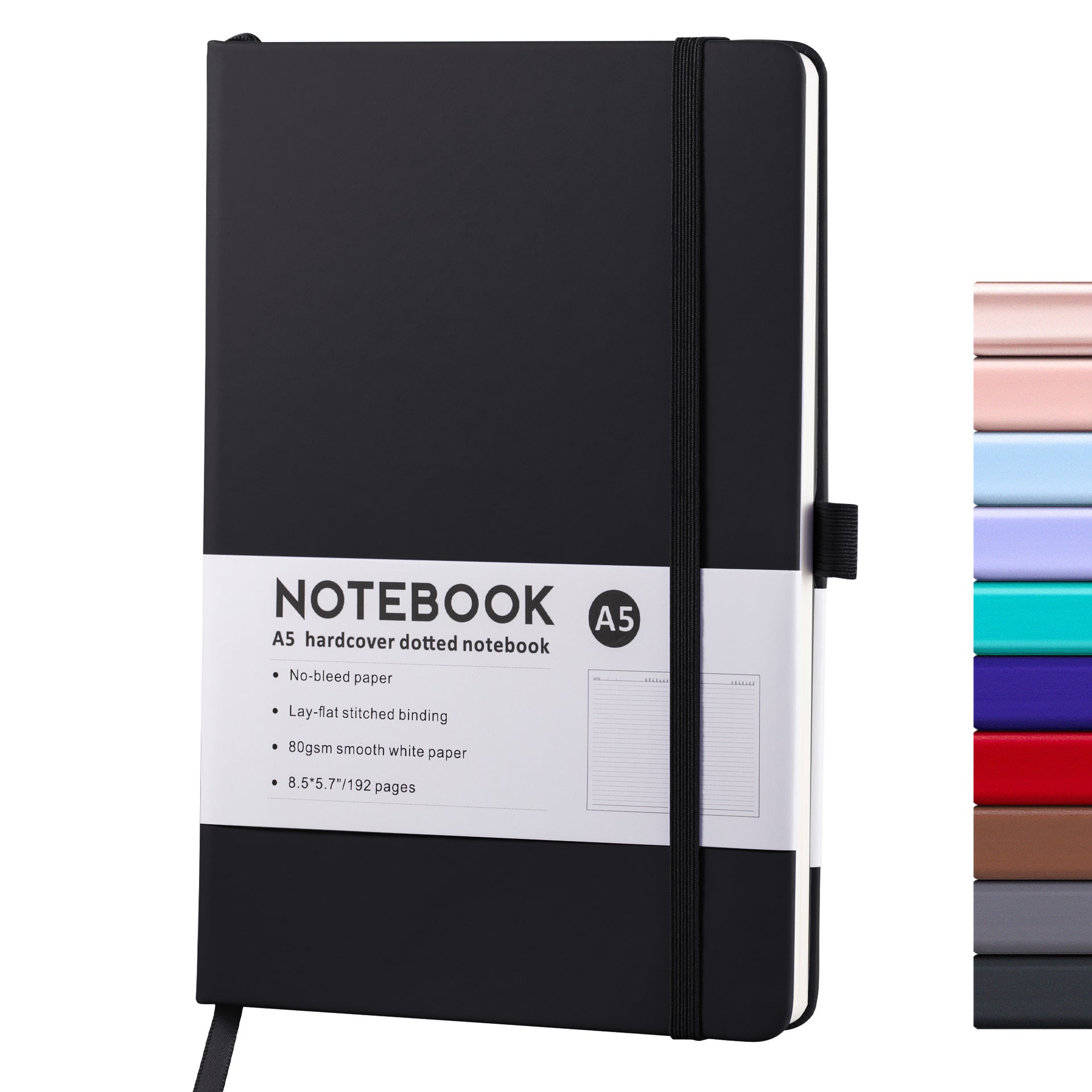 A5 Black Notebook