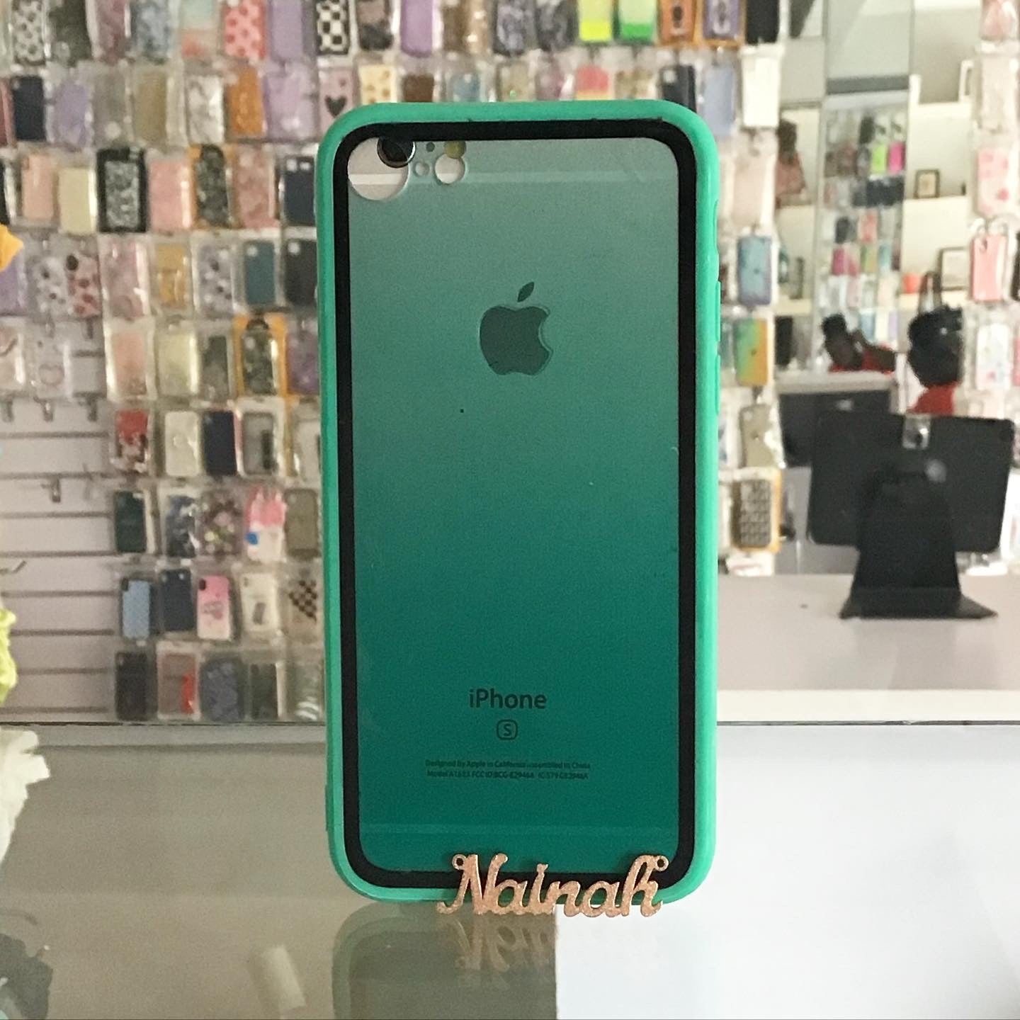 Transparent Green Gradient Color Case For iPhone 7/8