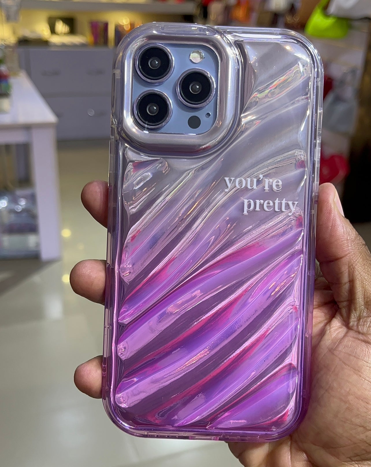 Protective Purple Case For iPhone 12/13 ProMax