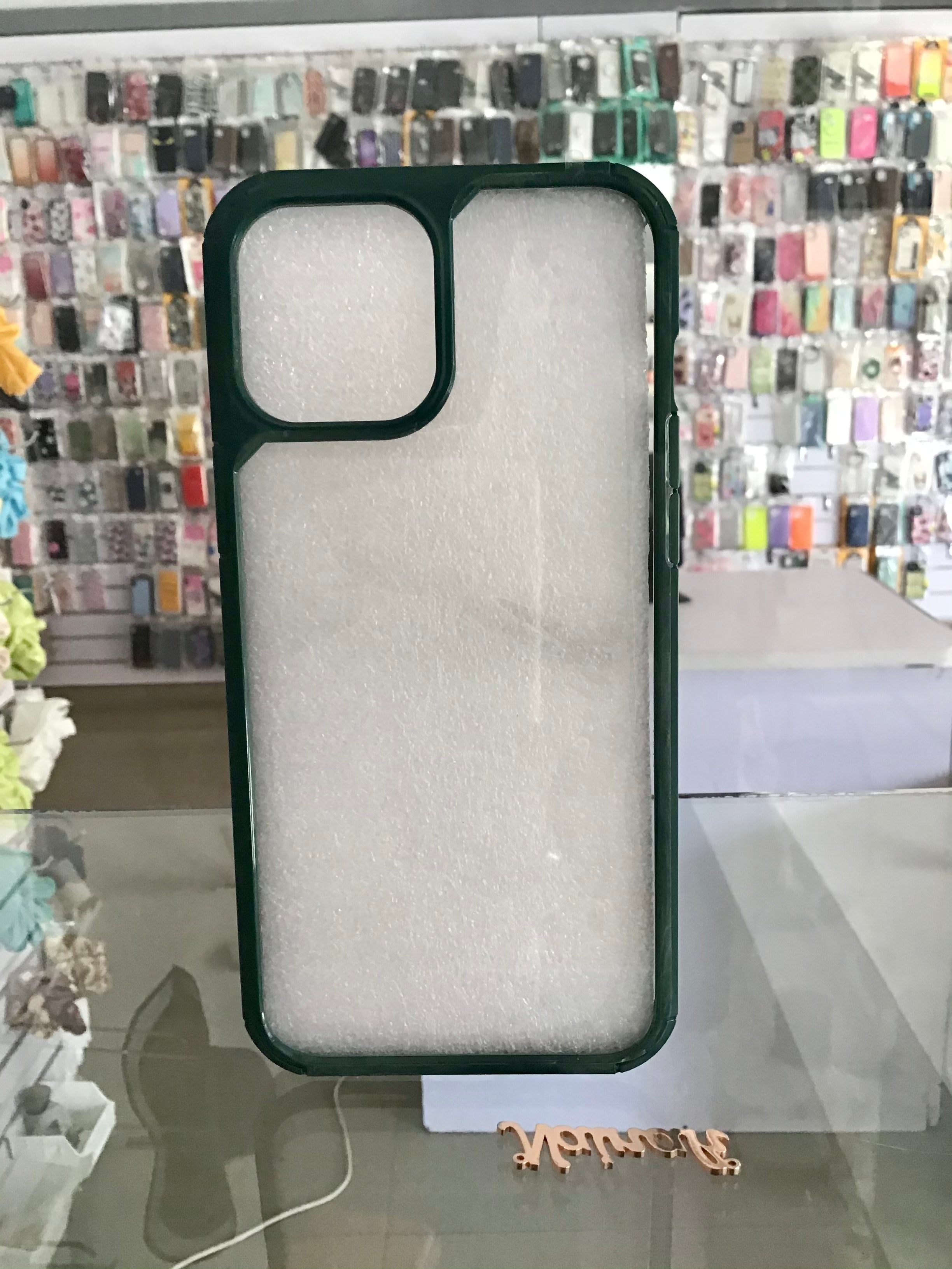 Green Edge Protective Case For iPhone 12 Pro Max
