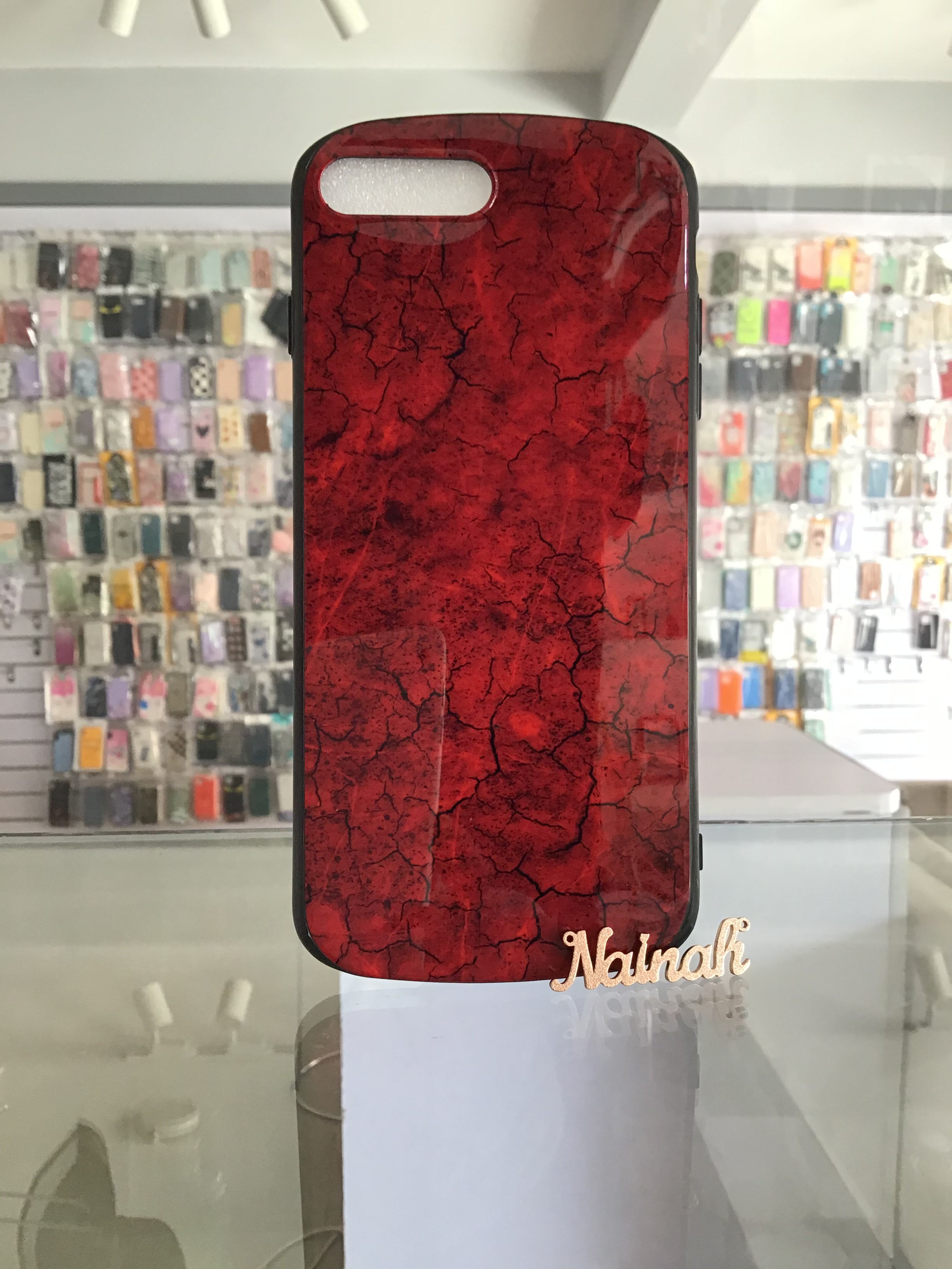 Red Croque Protective Case For iPhone 7/8 plus