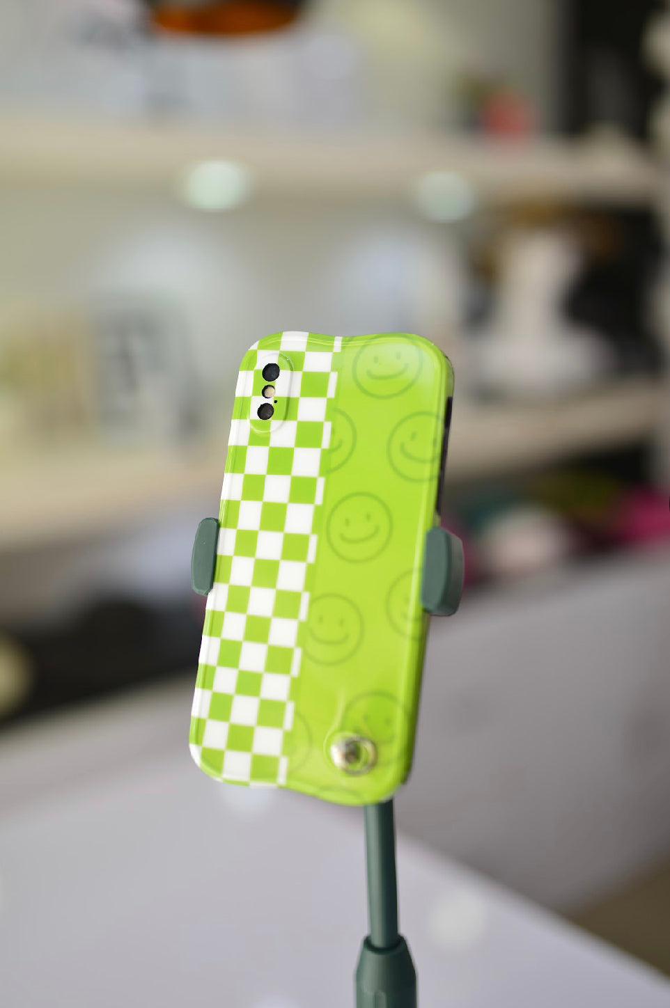 Green Smiley Case For iPhone