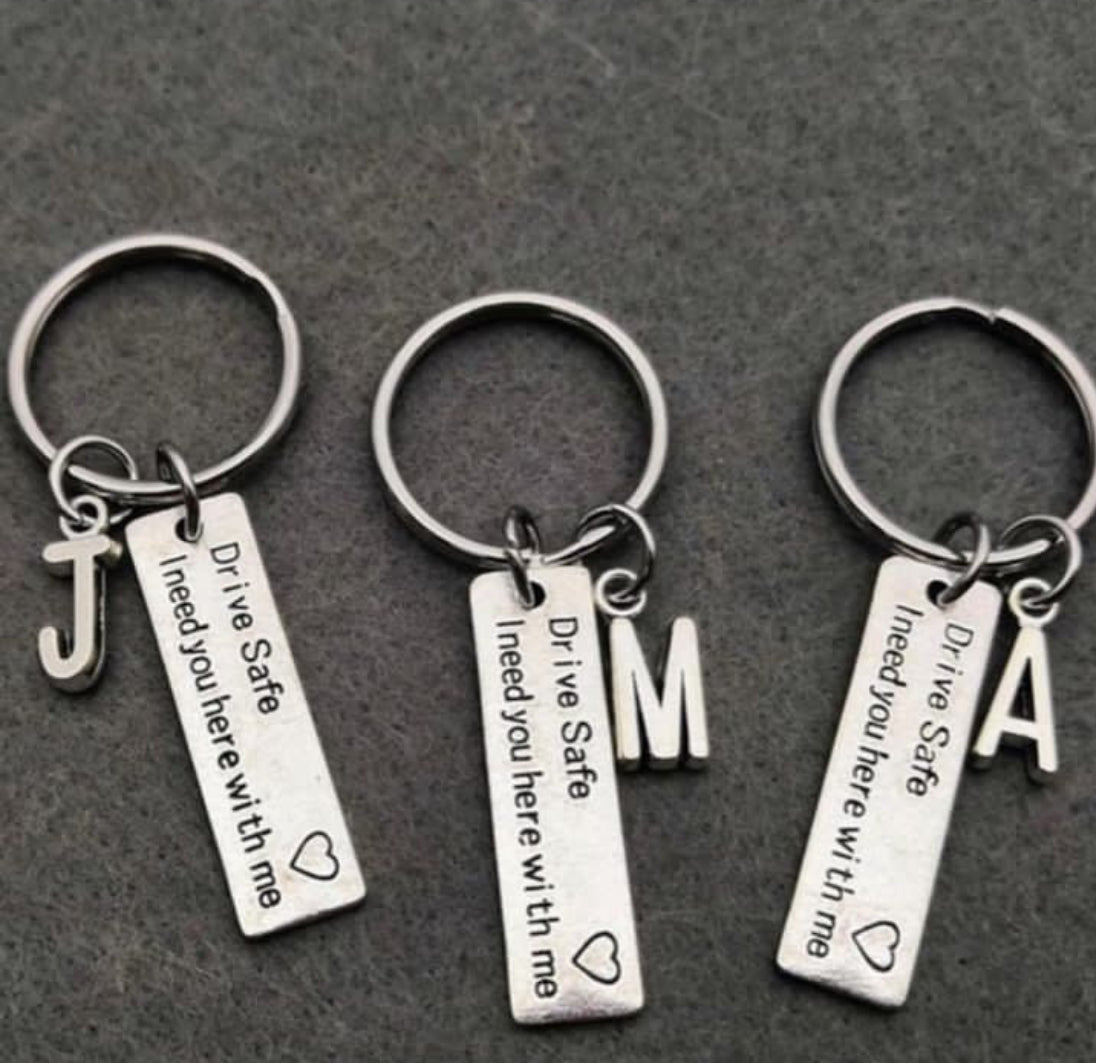Initials Keychain