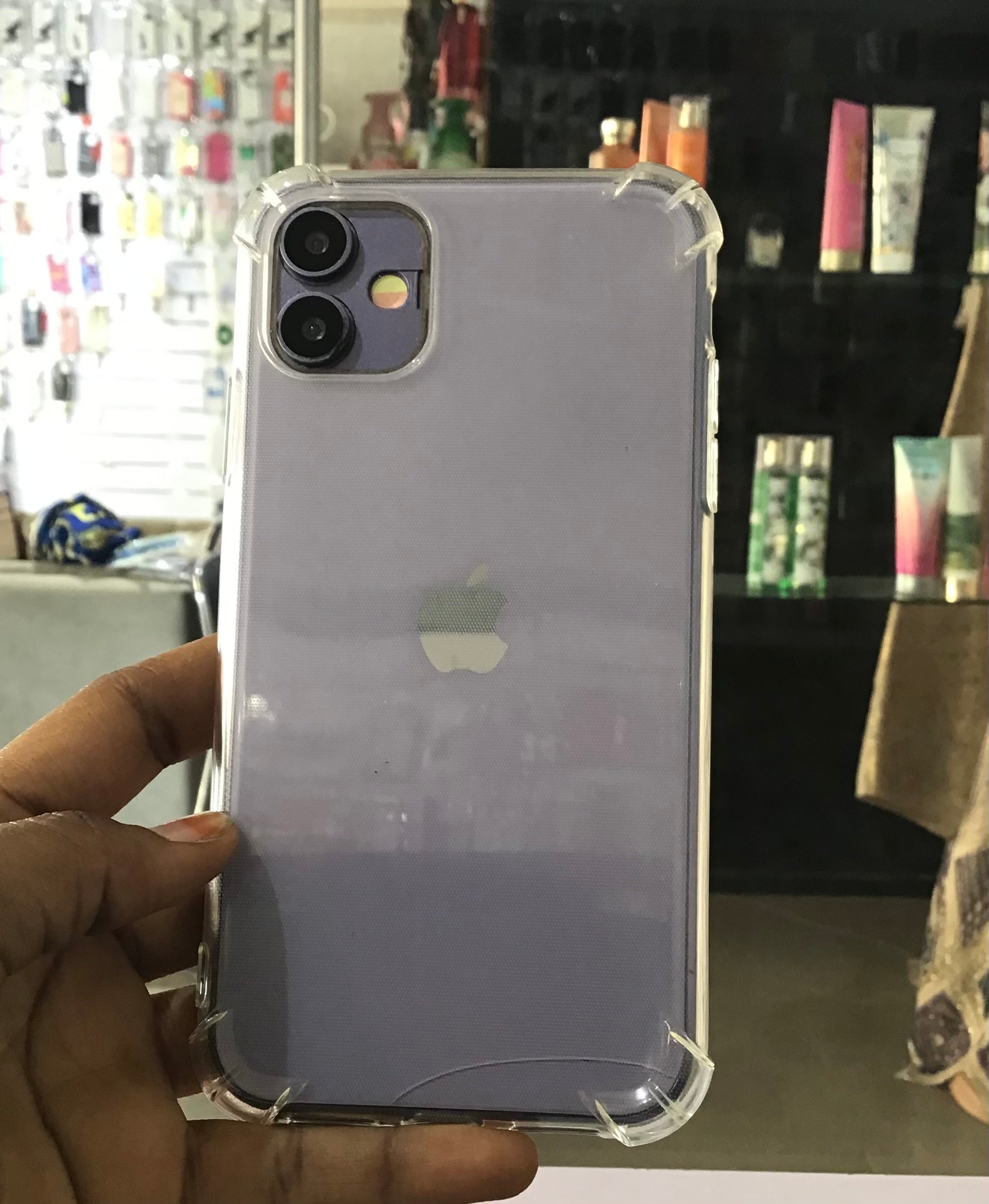 Clear With Bumper Edge Case For iPhone 11