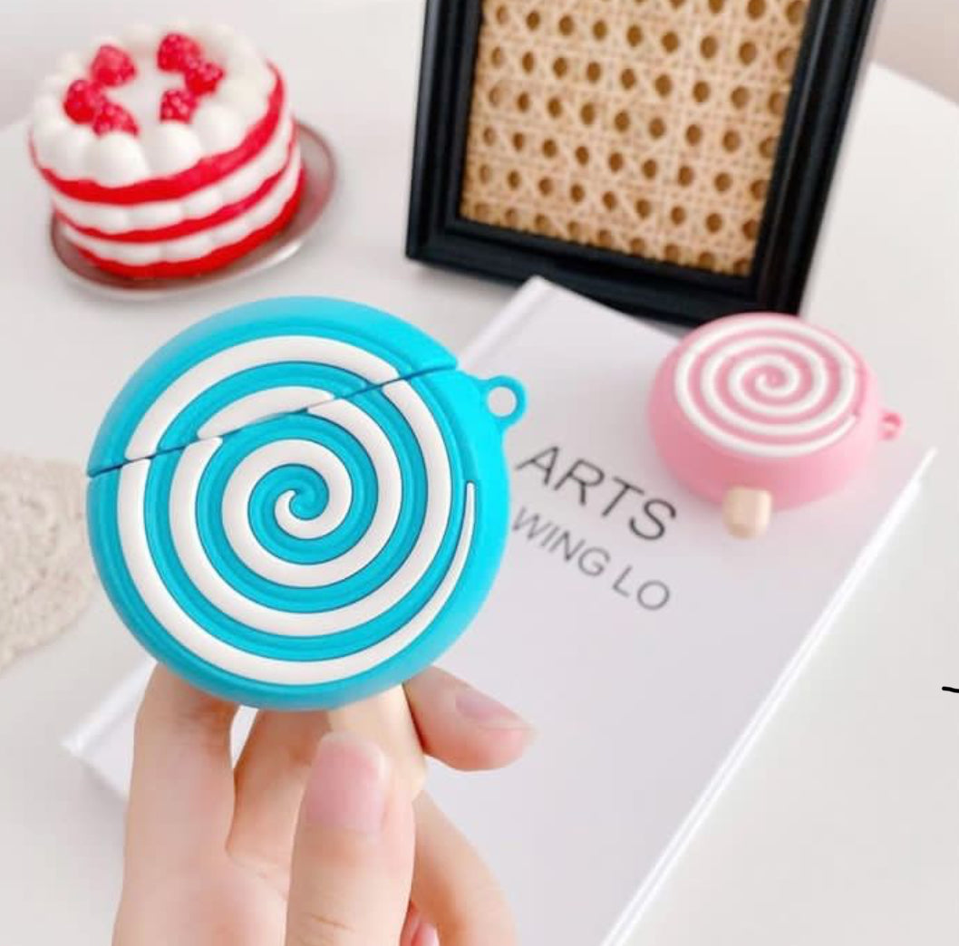Blue Candy Case For AirPods 1/2