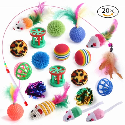 20pc Cat Toys