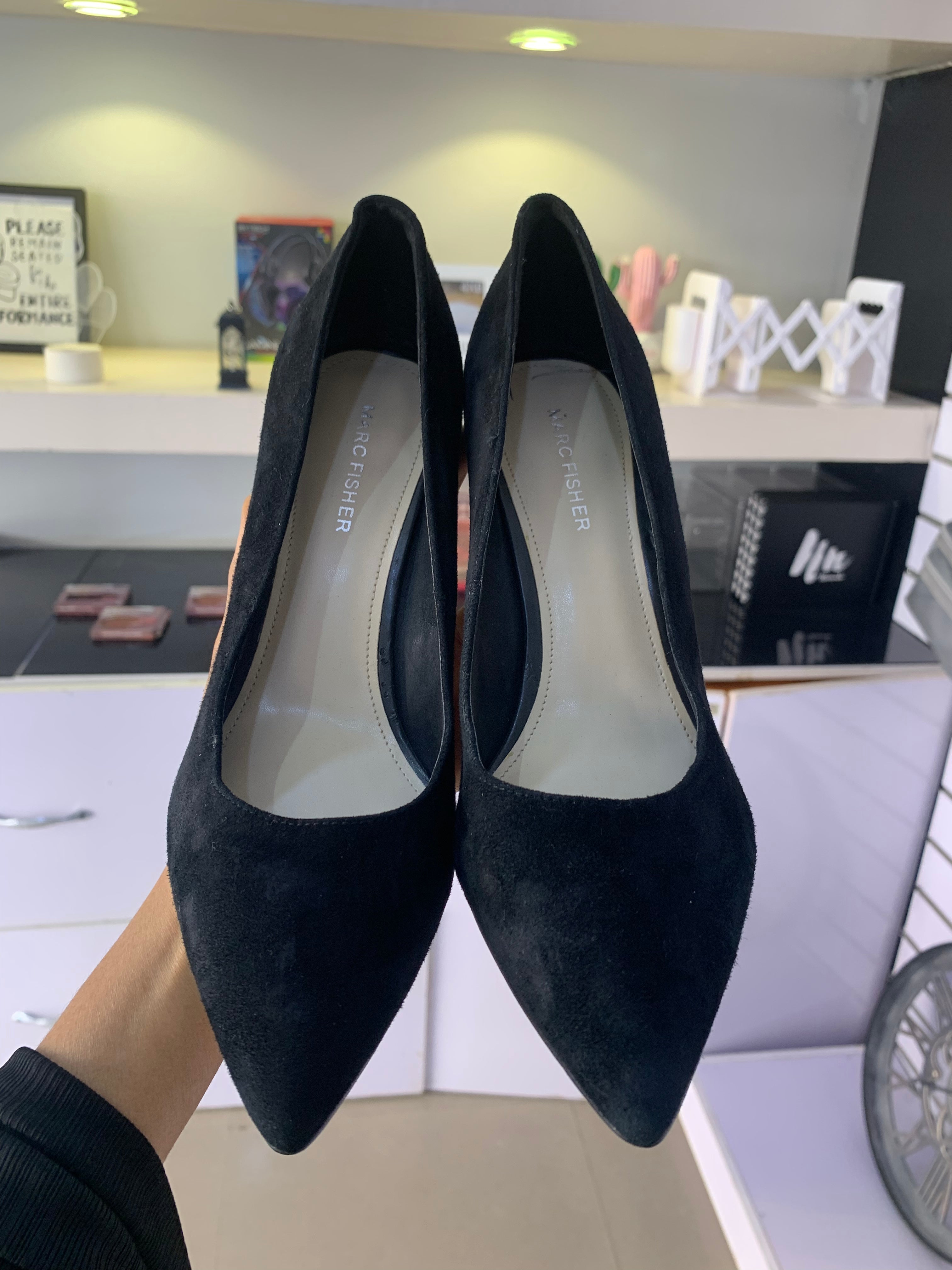 Black High Heel Size 38