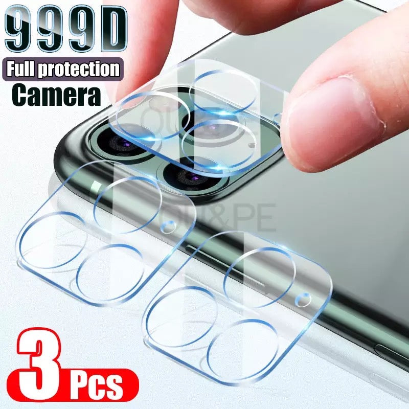 3PCS Camera Lens Tempered Glass For iPhone 11 Pro XS Max X XR Screen Protector