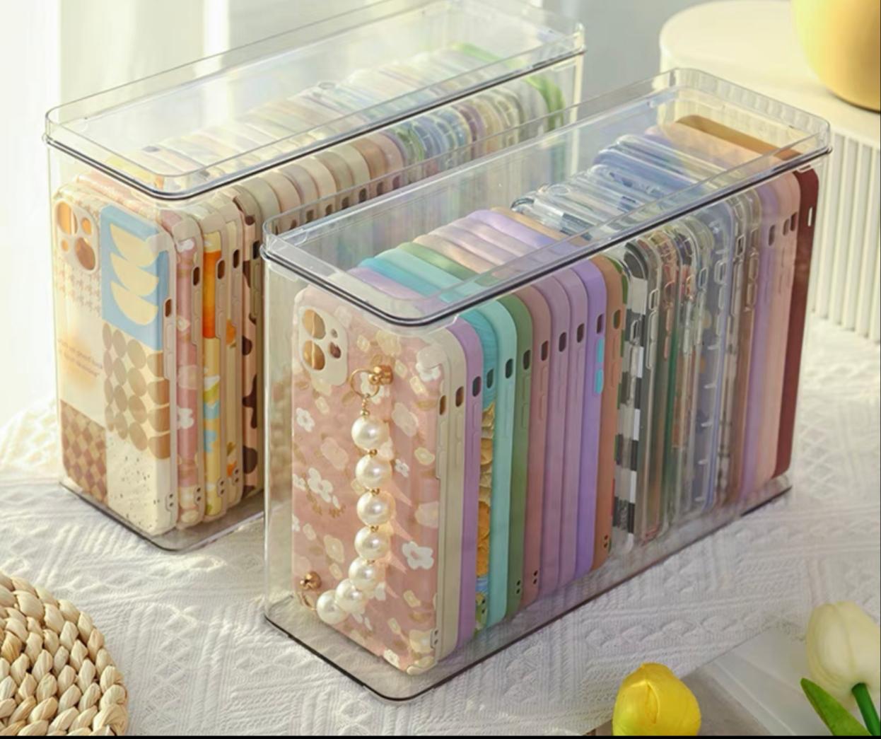 Phonecase organizer Box With Holder