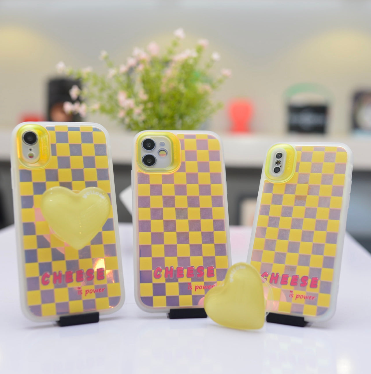 Love & Cheese Phone Case For iPhone