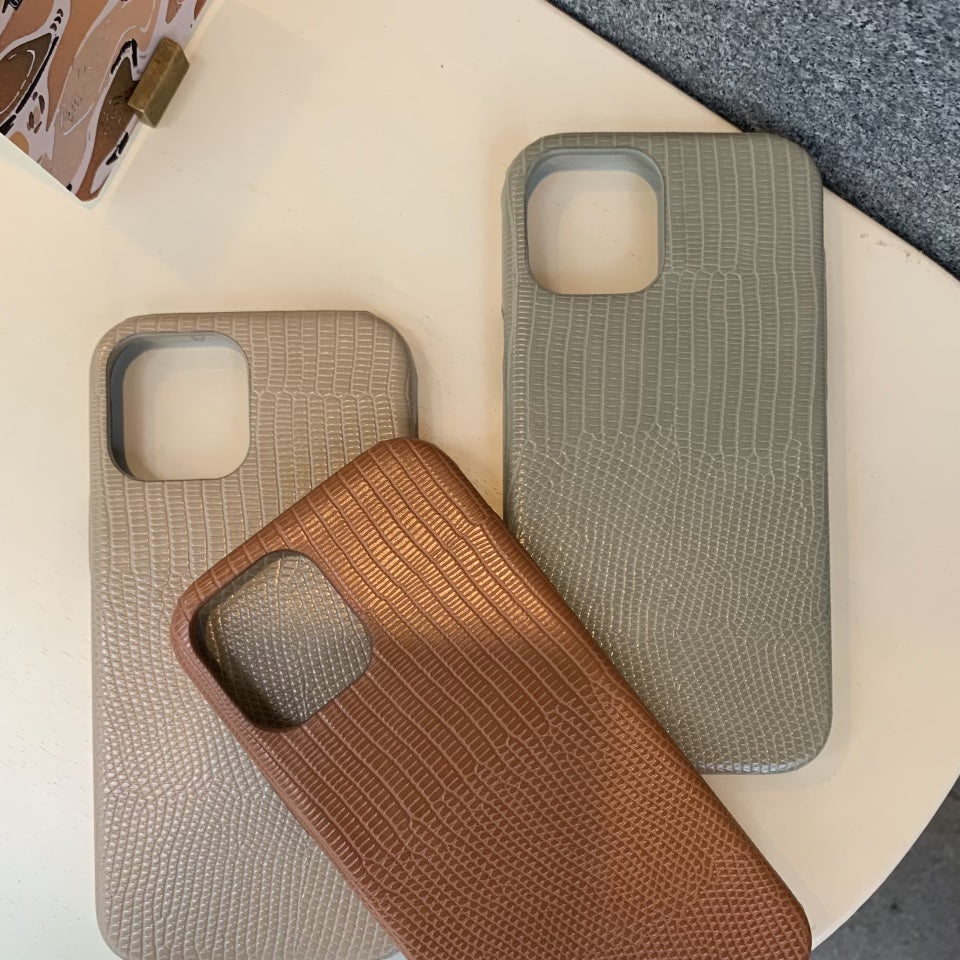 Brown Leather Case For iPhone