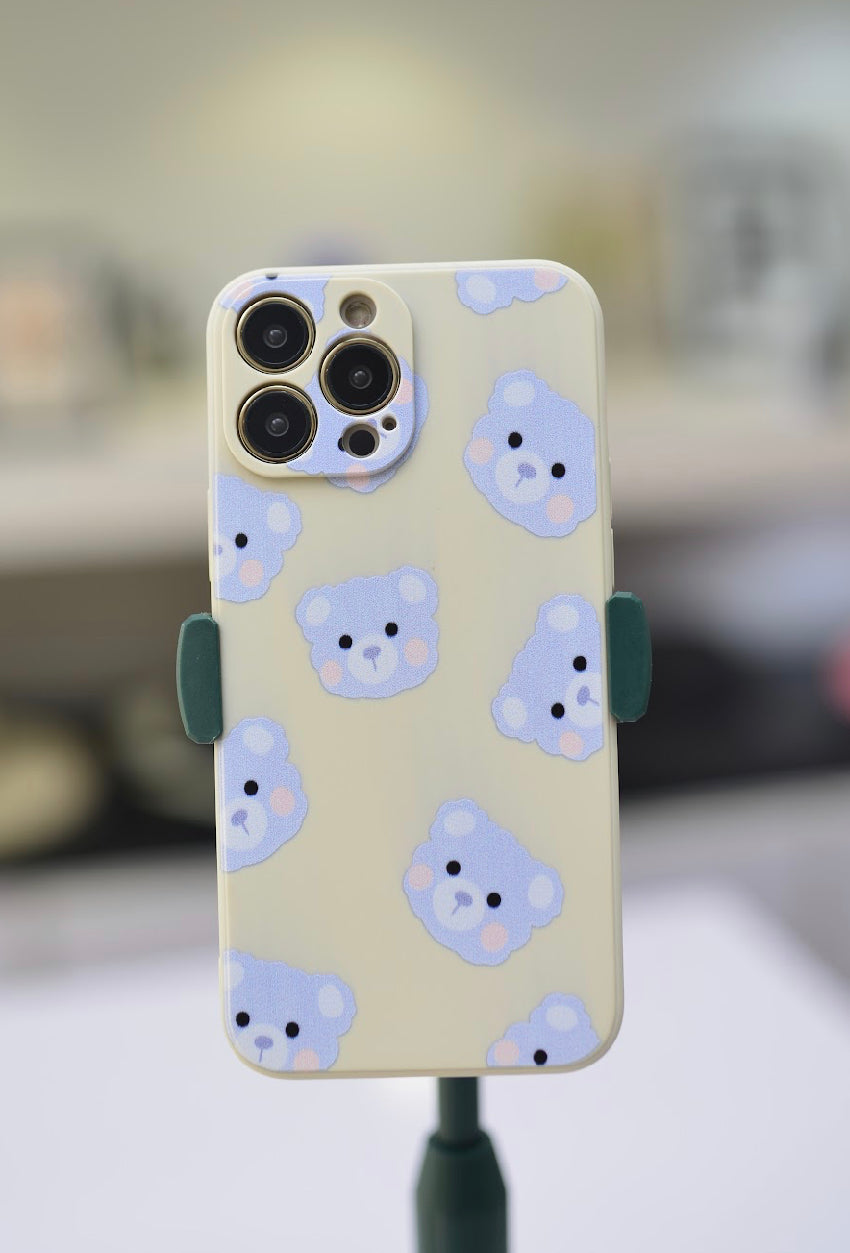 Teddy Bear Silicone Case For iPhone 13 Pro Max