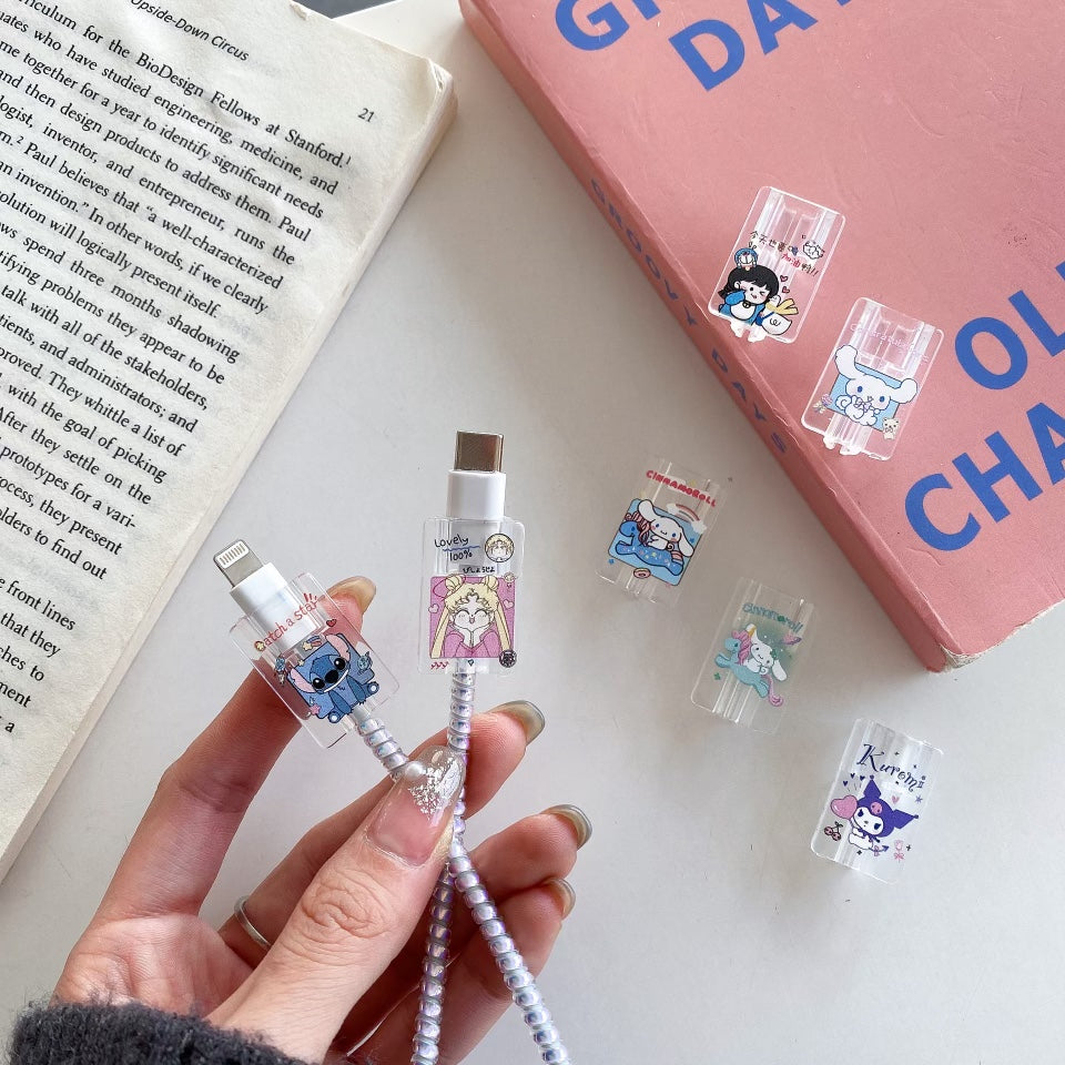 Cartoon Characters Cable Protectors