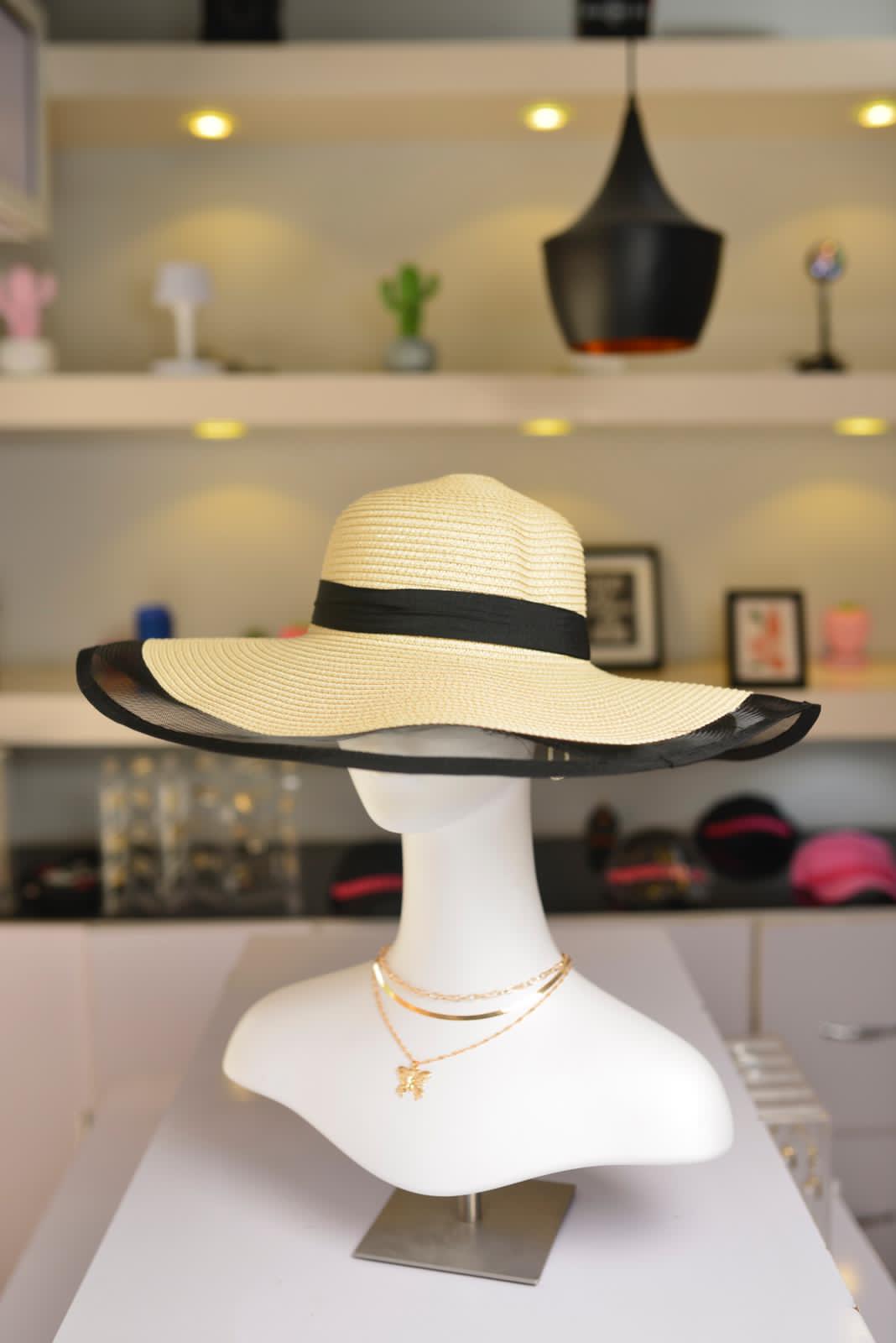 Light Brown Beach Hat