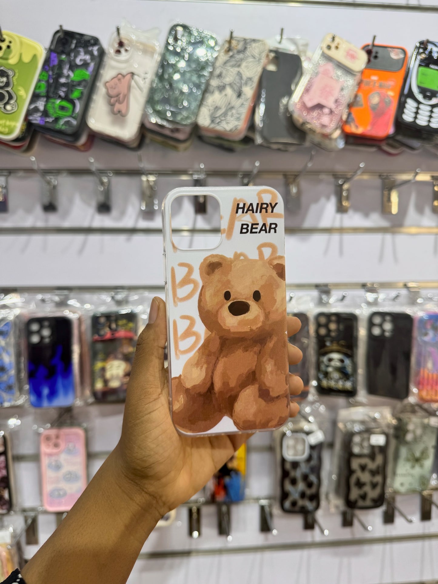 Hairy bear Case For IPhones