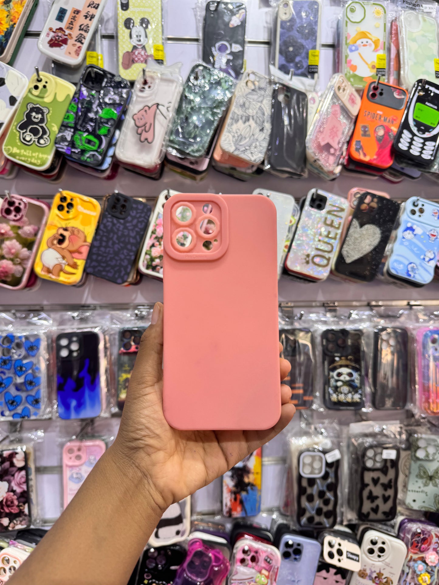 Peach Protective Case For IPhones