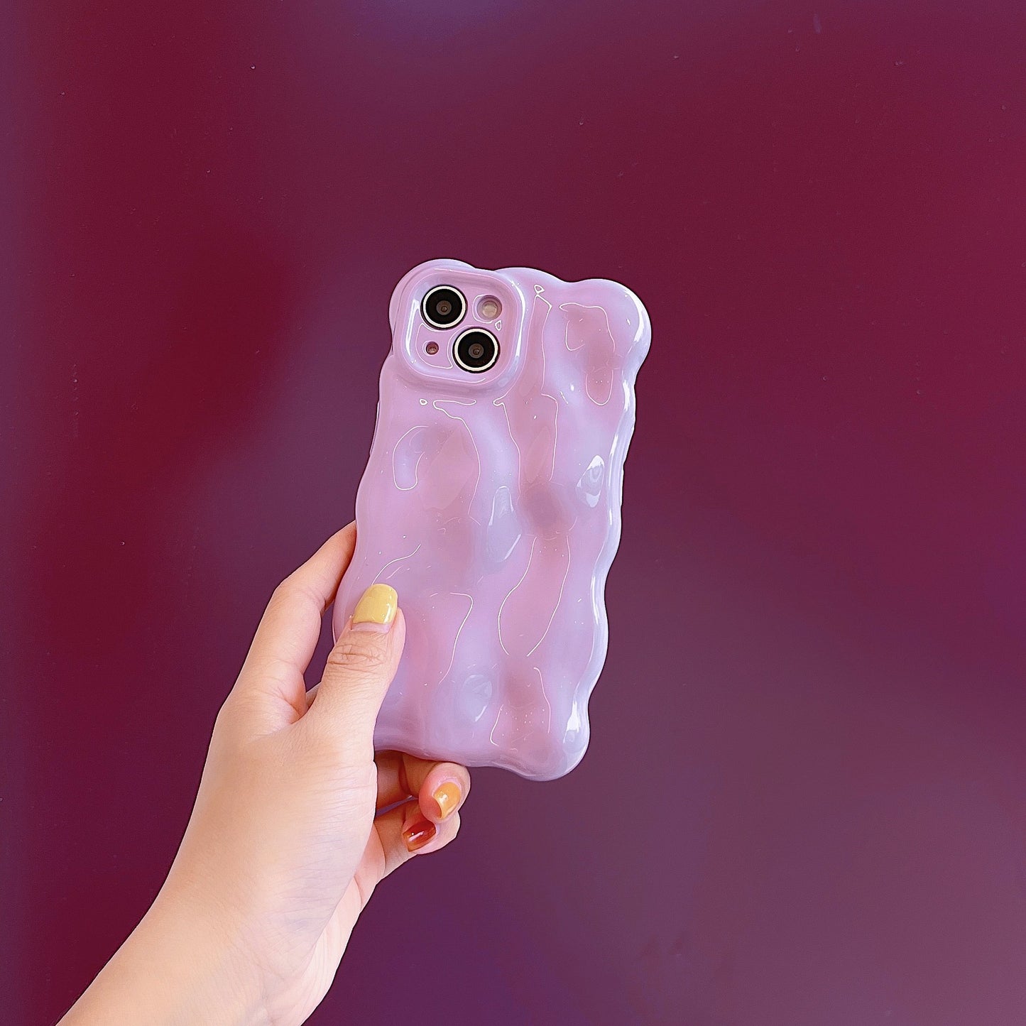 Purple Macaron Case For iPhone