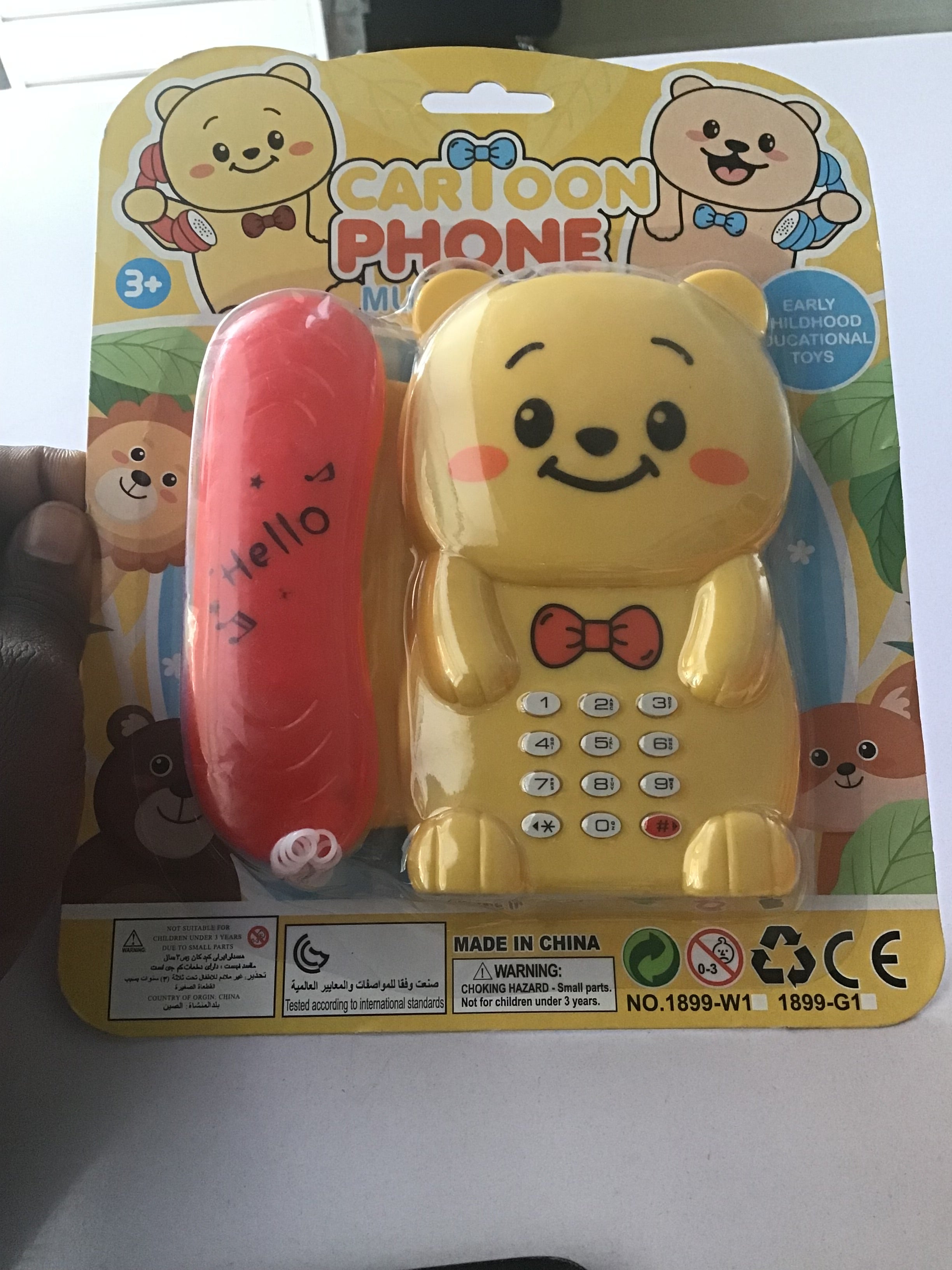 Bar Cartoon Phone