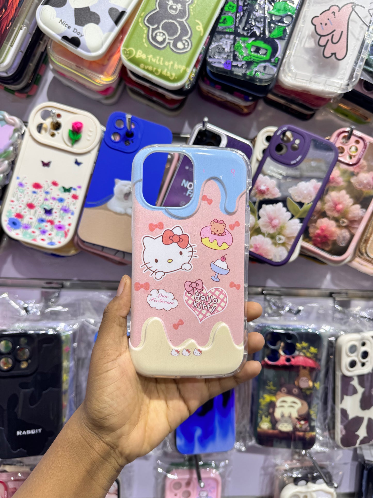 Hello kitty Ice cream Case For IPhones