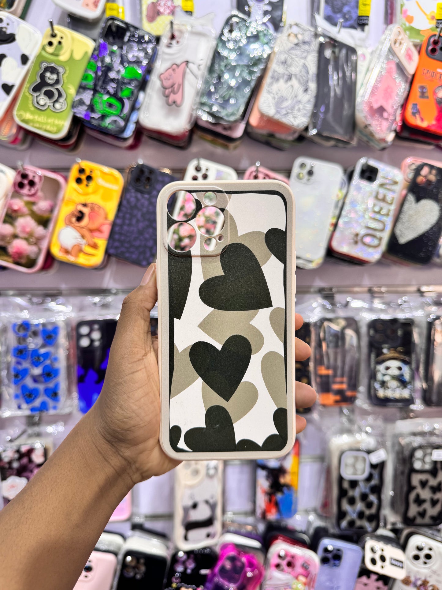 Black Heart Case For IPhones