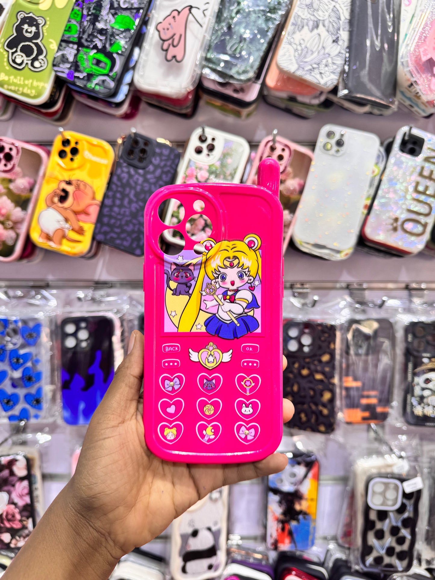 3D Pink phone Case For IPhones
