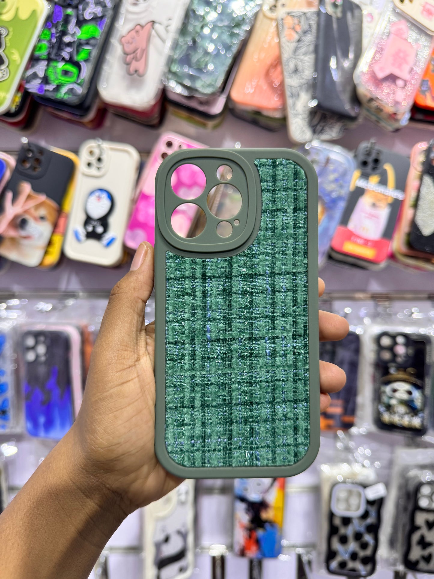 Green Lux Case For IPhones