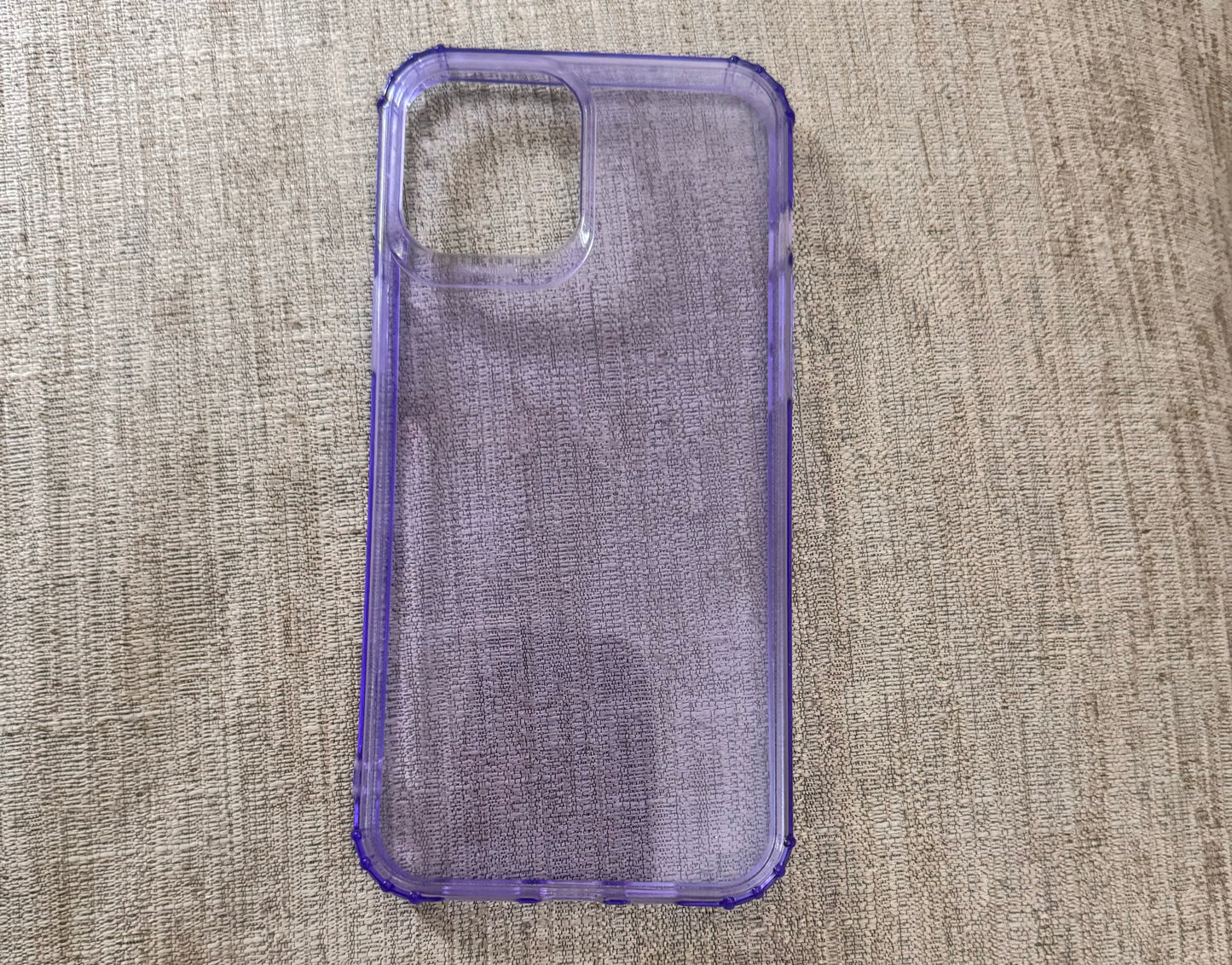 Purple Transperent Case For IPhones