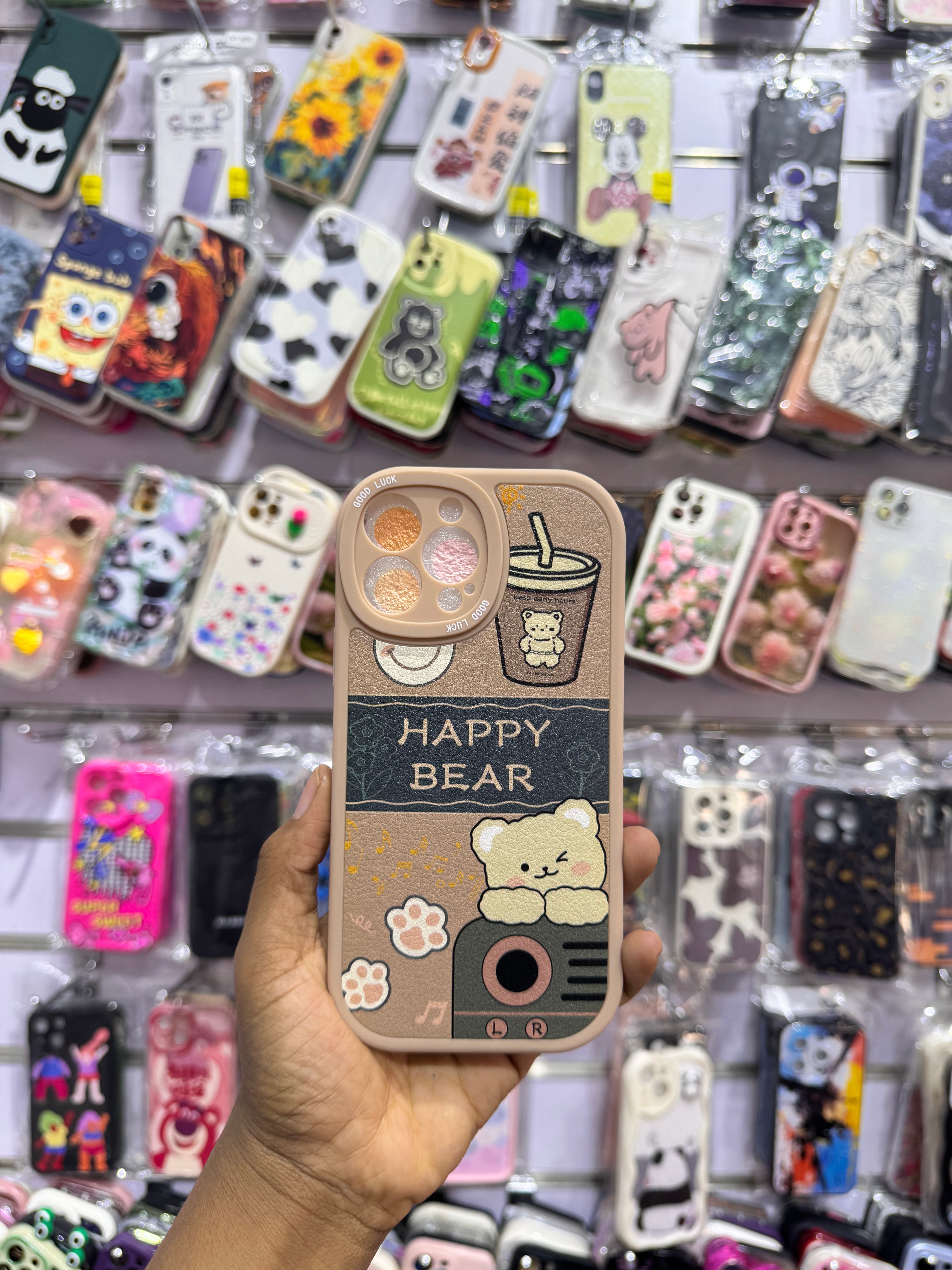 Happy Bear Life Case For IPhones