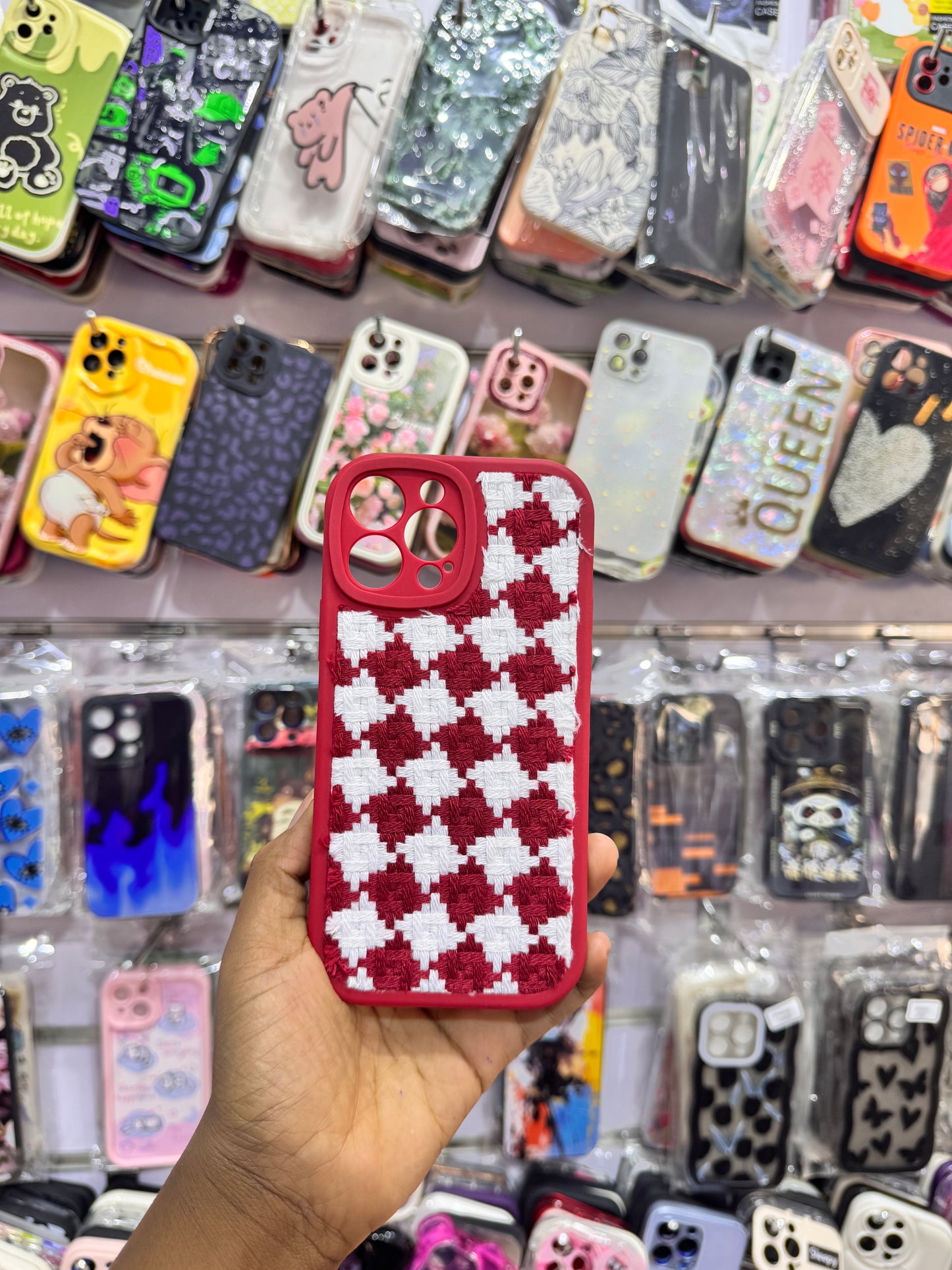 Red White Case For IPhones