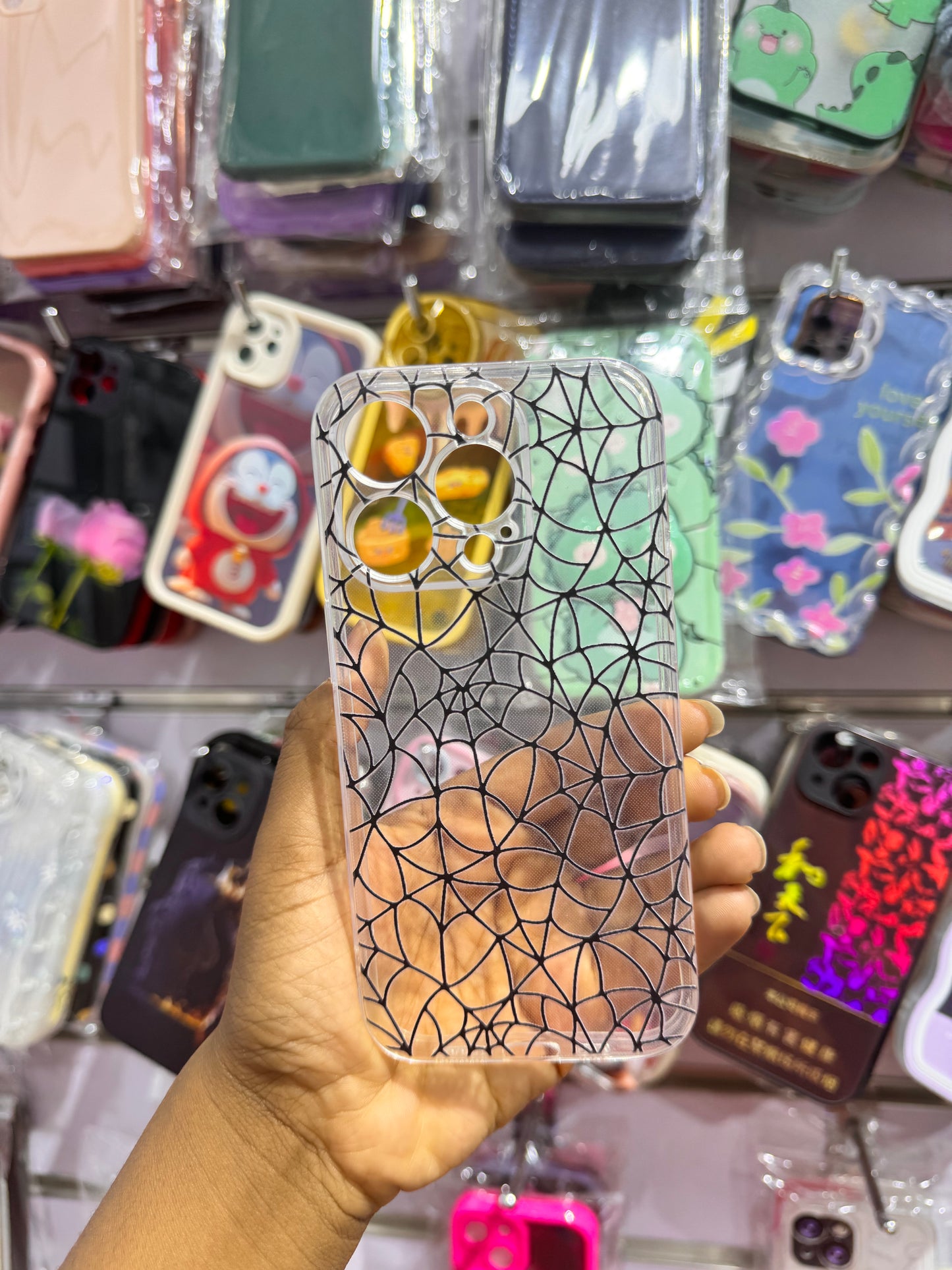 Spider Web Case For iPhones