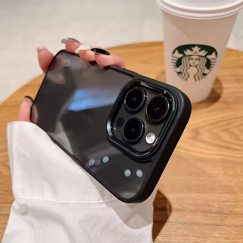 Black Camera Protection Case For iPhones