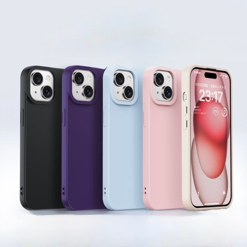 Pink Silicone Case For iphone