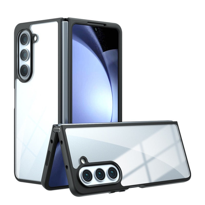 Transperent  Galaxy Fold Case