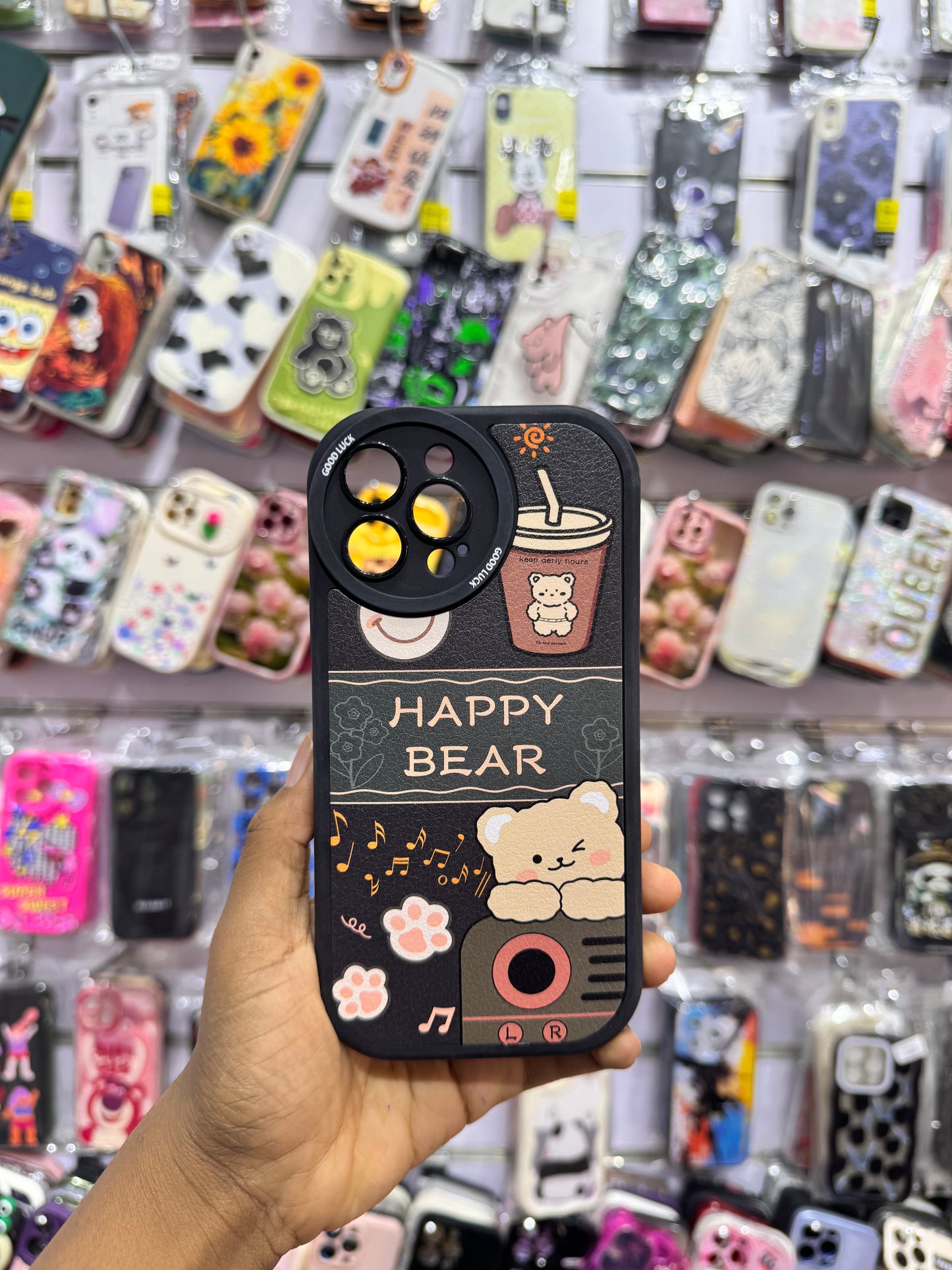 Happy Bear Life Case For IPhones