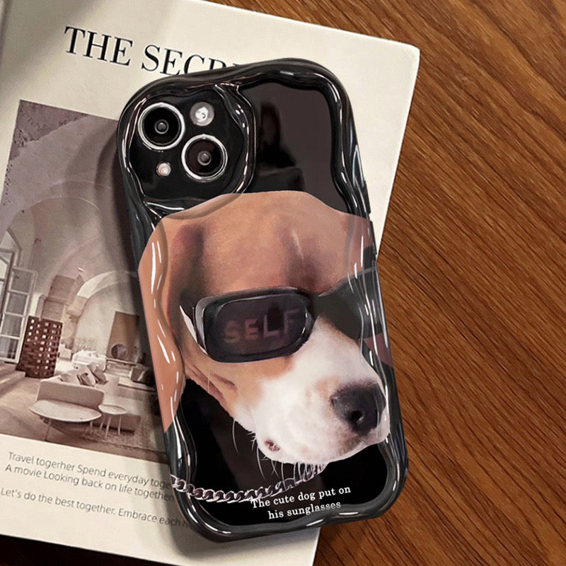 Sunglass doggy case for iPhones