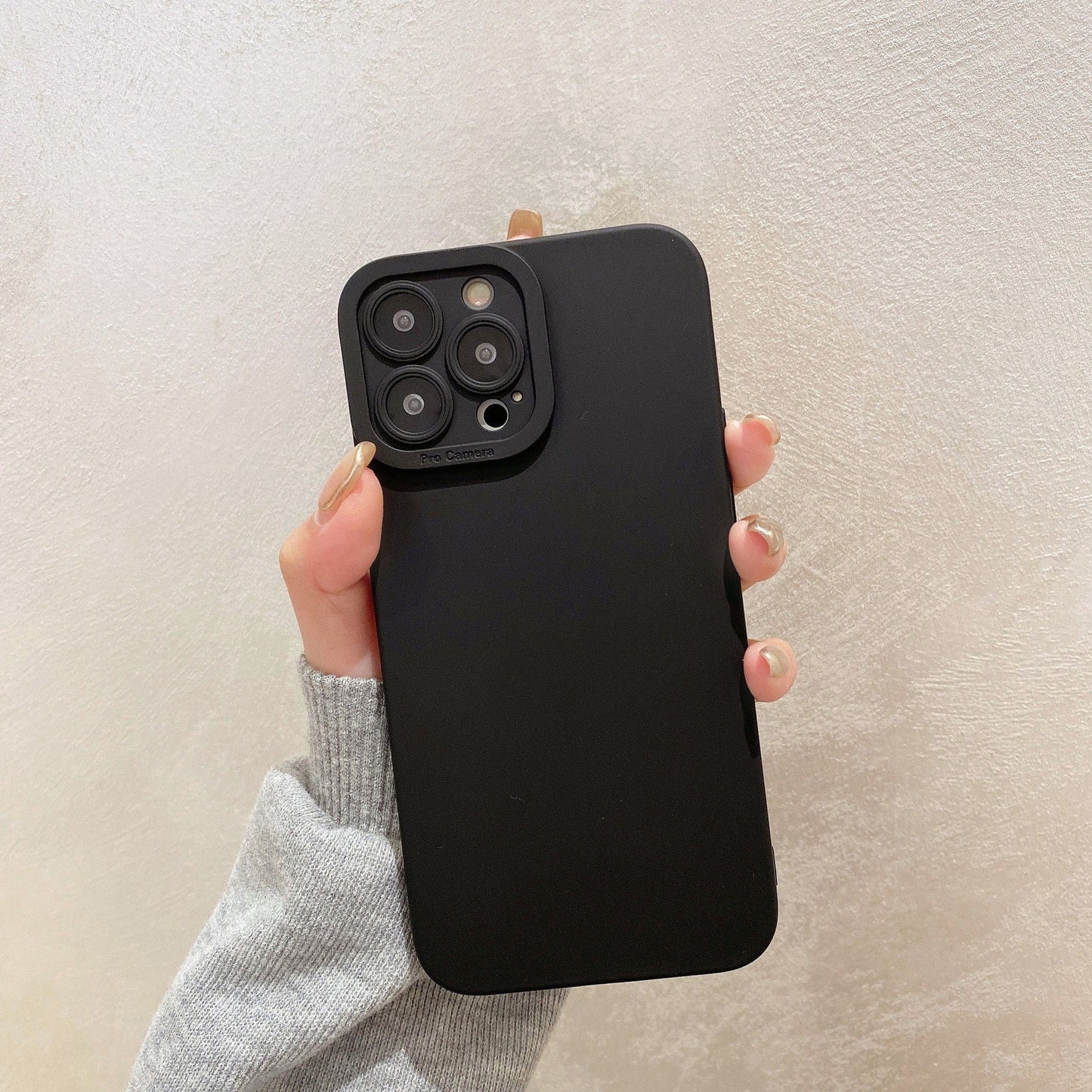 Black Camera Protection Case for iPhones
