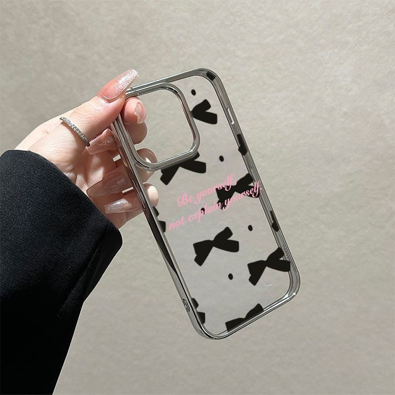 Black Bow Case for iPhones