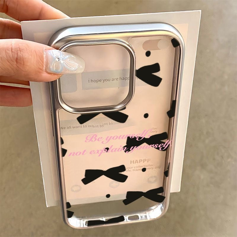 Black Bow Case for iPhones