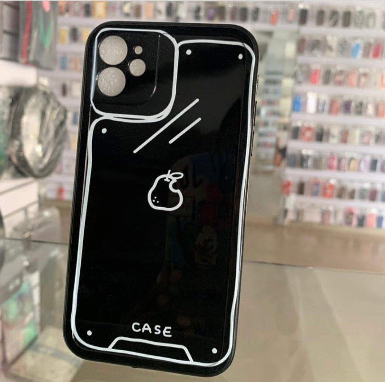 Art Black IPhone Case