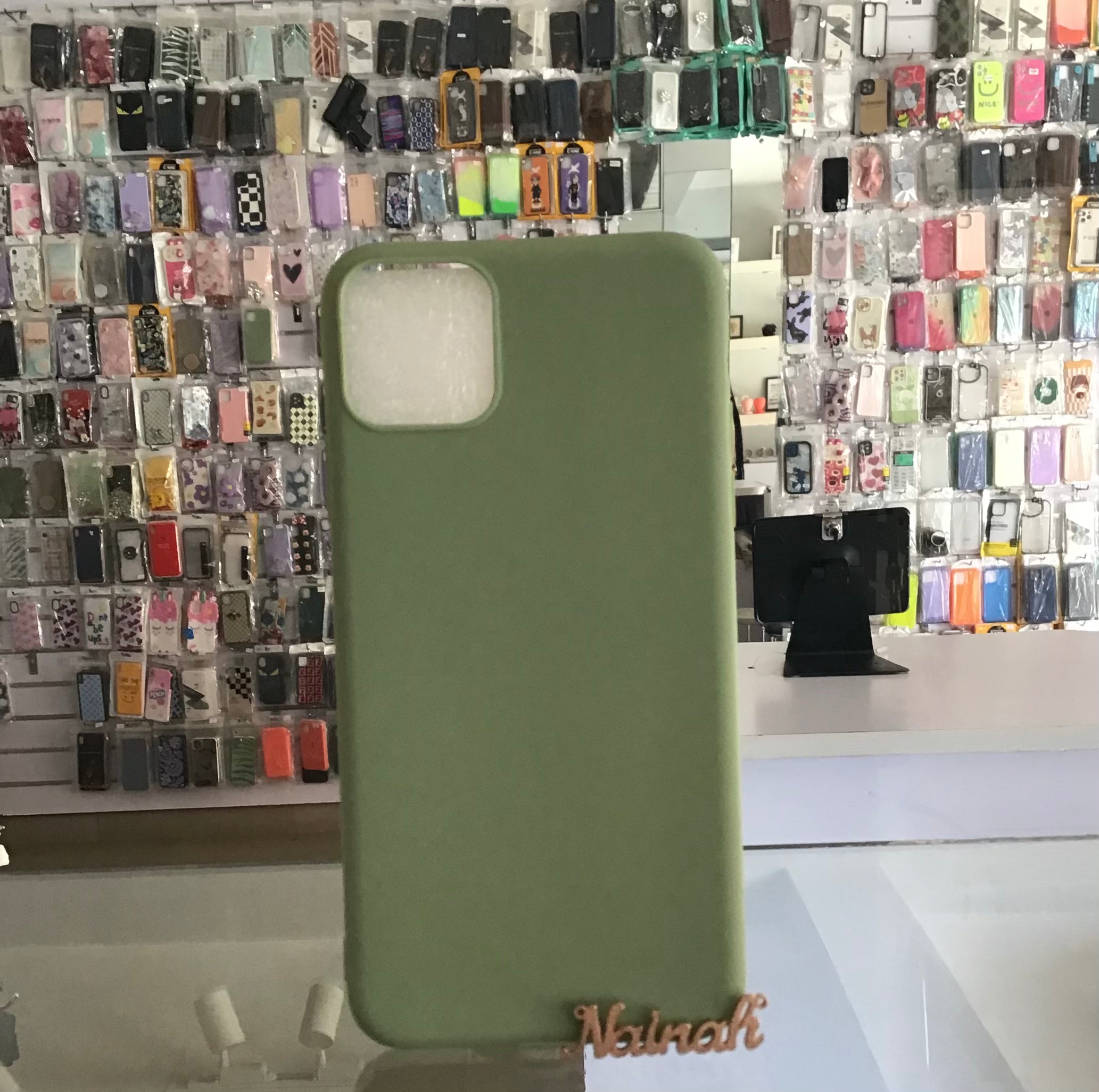 Green Silicone Case For iPhone 11 Pro Max