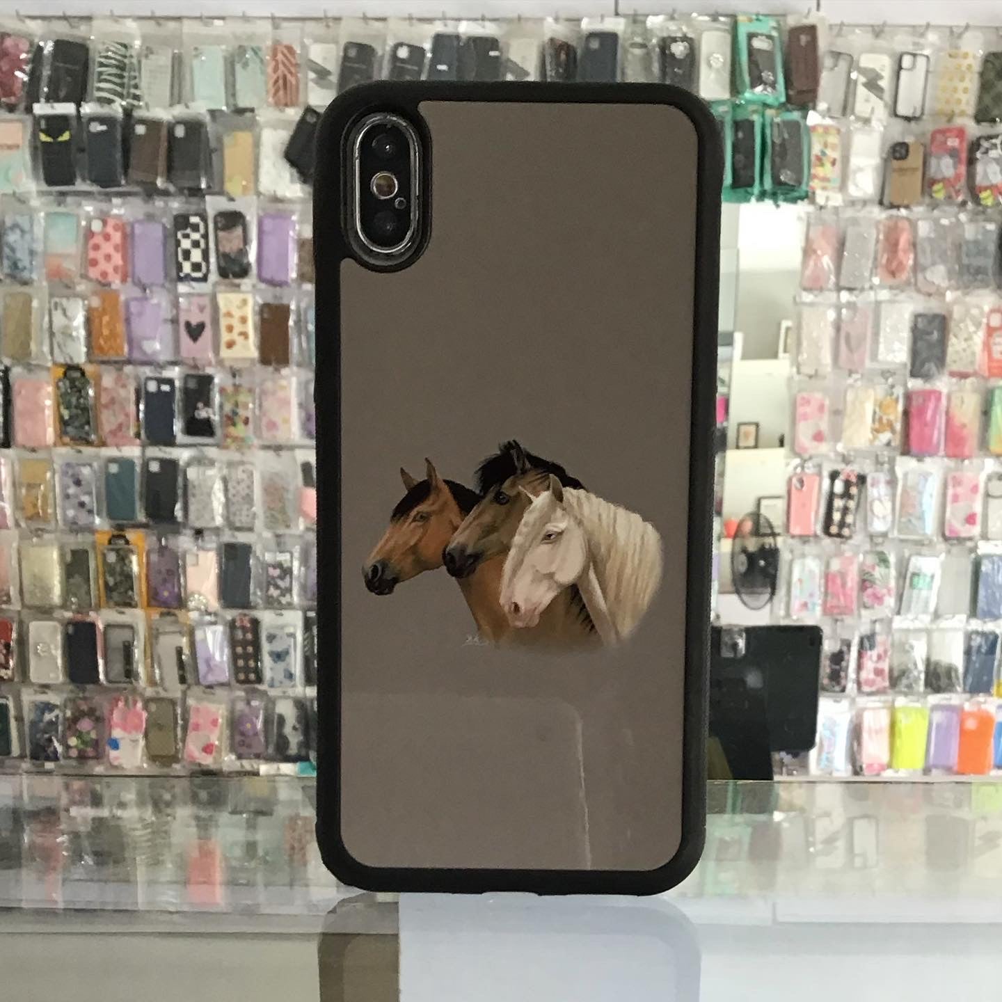 Gray Case For iPhone XS