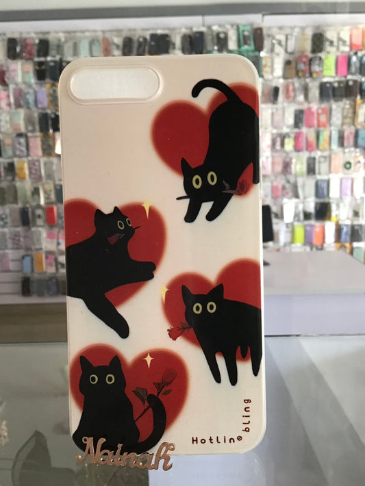 Black Cat Case For iPhones