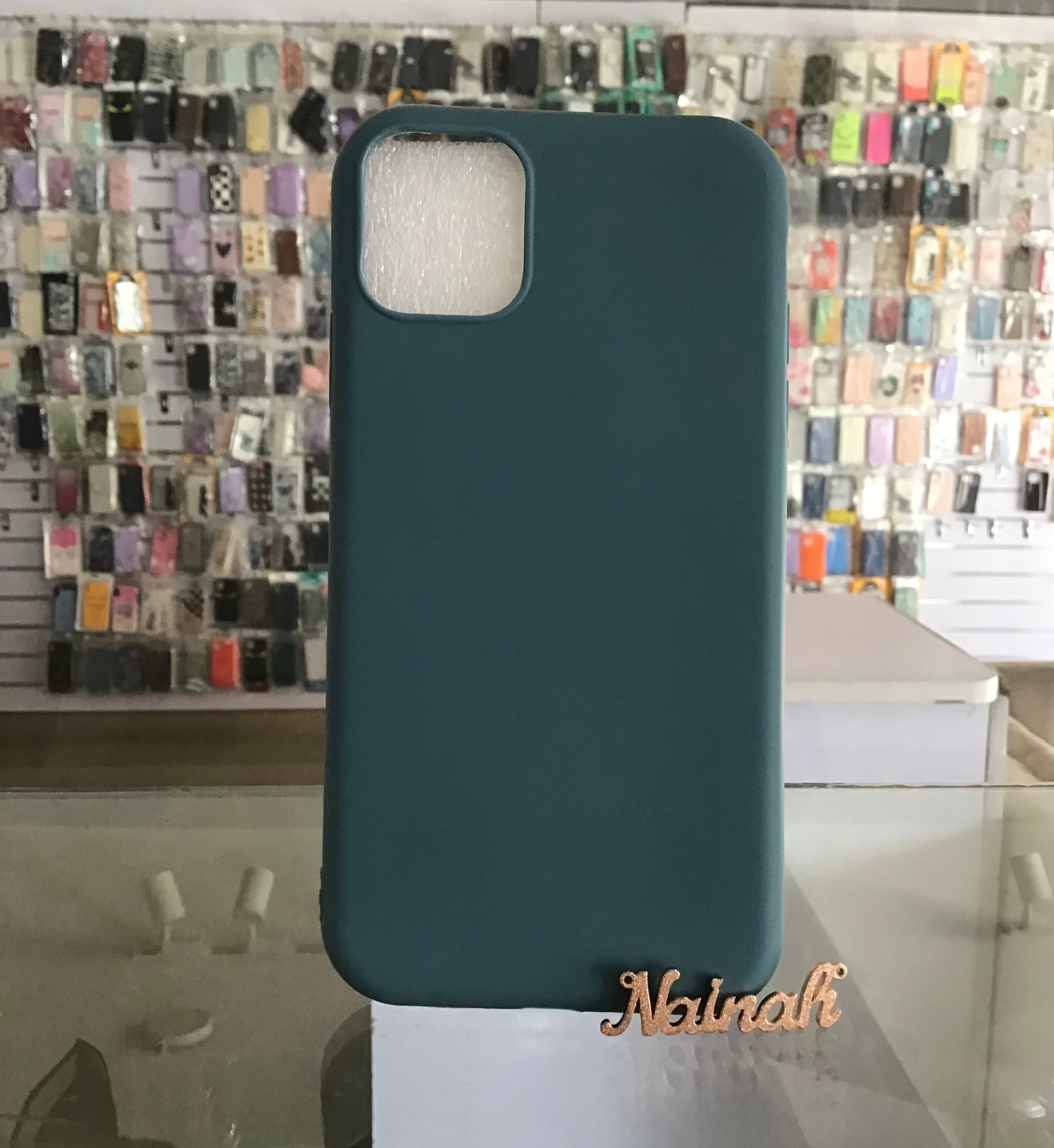 New Blue Silicone Case For iPhone 11
